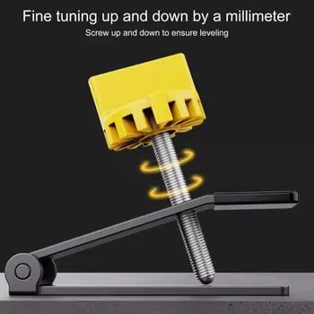 Регулятор высоты плитки Сверхмощный сверхнесущий настенный подъемник для плитки Устройство выравнивания для домашнего использования 1pc