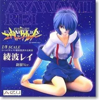 Rei Ayanami Uniform Ver scale cold cast painted finished (1/8 product)