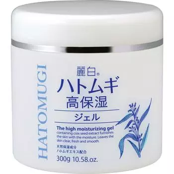 Reibai Hatomugi High Moisture Gel 300 г - Интенсивное увлажнение для ухода за кожей