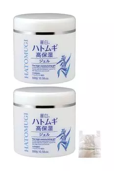 Reihaku Hatomugi High Moisturizing Gel 300G x 2 Original Plastic Bags [Оптовая закупка]