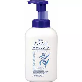 Reihaku Hatomugi Пенное мыло для тела 550 мл (х 1)