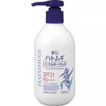 Reihaku Hatomugi UV Milky Gel Белый 250 мл