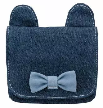 Reimei Fujii Pouch Pocket Clip Pocket Cat Blue GCP1004A