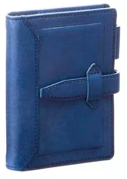 Reimei Fujii System Notebook Da Vinci Loloma Classic Mini 5 Blue DPM3034A