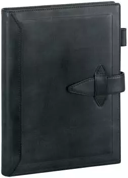 Reimei Fujii System Notebook Da Vinci Loloma Classic A5 Black DSA3010B