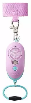 Reimei Fujii зуммер безопасности для начальной школы поставляется с безопасностью розовый EBB257P девочек, перезаряжаемый, водонепроницаемый, легкий, пиканальный,