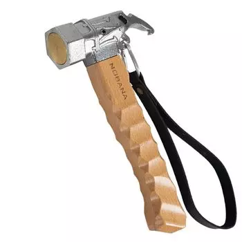 reinforced forging hammer 20cm x 8 x 8 1 storage tent rope 4m x 4 8 luminous 2 rubber bands hammer nda-style [Head method] Pegs, pegs, pieces/30cm