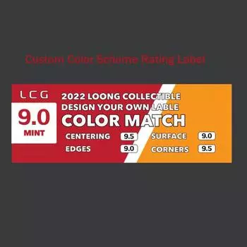 Рейтинговая метка пользовательской цветовой схемы