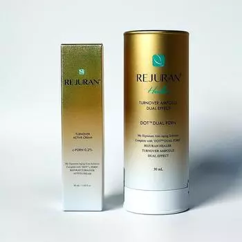 Rejuran Healer Ampoule Season 2 Turnover Dual Effect 30 мл + Rejuran Healer Cream Season 2 Turnover Active 50 мл, 1 комплект