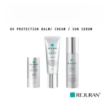 REJURAN Healer Крем для защиты от ультрафиолета SPF50+ PA+++ / Бальзам для защиты от ультрафиолета SPF50+ PA+++/ Солнцезащитная сыворотка с водной капсулой SPF15 PA+++