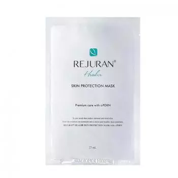 REJURAN Healer Skin Protection Mask, Богатая питательными веществами, Успокаивающая, Тон кожи, Увлажняющая, KBeauty, Корейская косметика, образец