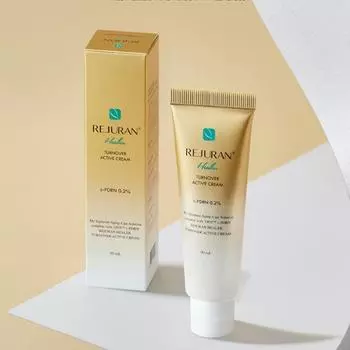 Rejuran Healer Turnover Active Cream 50 мл специальный (+ Ампула Derma Healer 1 мл*7), Корейская косметика