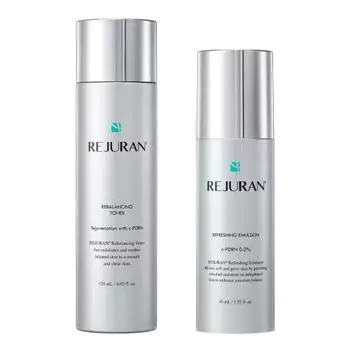 REJURAN Official REJURAN Lotion Emulsion Set/Rebalancing Toner 120mL + Refreshing Emulsion 45mL Skin Care Korean Cosmetics