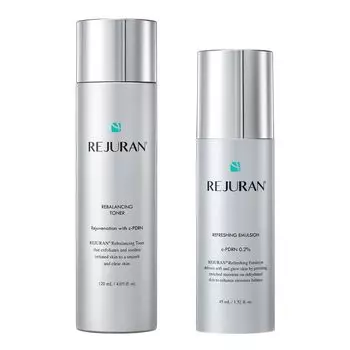 REJURAN Official REJURAN Lotion Emulsion Toner 120 мл Освежающая эмульсия 45 мл PDRN Skin Care Korean Cosmetics Set/Rebalancing +