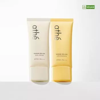 [Рекомендация Leo J/Director Pie/Inc] Ate Vegan Relief Sun Cream/Sun Essence 40 мл Choose 1, корейский солнцезащитный крем Sun Essence 40ml