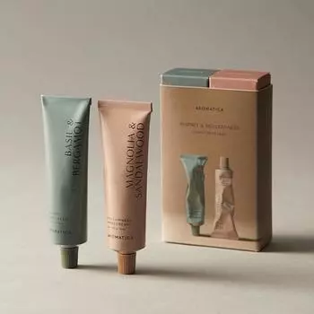 [Рекомендация по выбору подарка] Aromatica крем для рук дуэт специальный 30 мл 2 вида, выберите 1, корейская косметика Suren, Embrace Duo