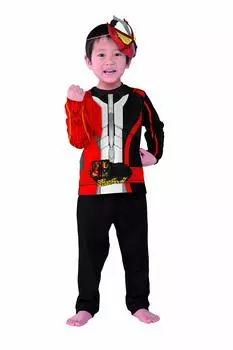 Рекомендуемый костюм для трансформации Kamen Rider Saber DX [Bandai] 110~120 см красный