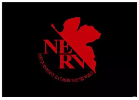 Реконструкция плаката для ванной Evangelion NERV