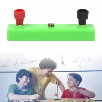 Реквизит для эксперимента по физике с электричеством. Фундаментальный эксперимент по цепи. Компоненты сопротивления электричества для студентов.