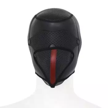 Реквизит для БДСМ, секс-игрушки для взрослых, черная кожа, головной убор для собак, реквизит для выступлений в баре