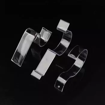 Реквизит для дисплея Стойки для выставки товаров с поясом Акриловый пояс Держатель стойки для дисплея Настольный компьютер