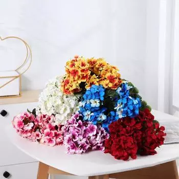 Реквизит для фотографии Colorfast Красивая реалистичная цветочная композиция Искусственный цветок яблони Поддельный цветок бегонии белый