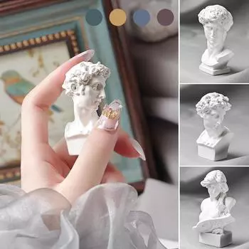 Реквизит для фотосъемки ногтей в стиле ретро, мини-художественная статуэтка для демонстрации гель-лака, креативная фотосъемка ногтей