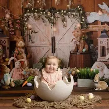 Реквизит для фотосъемки Отличный реквизит для новорожденного Отличный реквизит для пасхальной фотосессии Форма для фотосъемки в виде яичной скорлупы Украшение для фестиваля