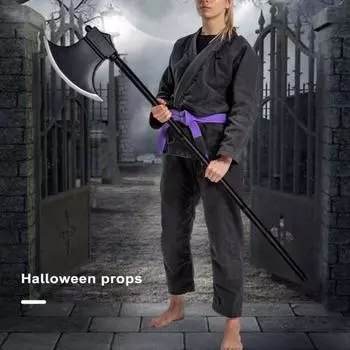 Реквизит для Хэллоуина, игрушка-вилка для крупного рогатого скота с ручкой, забавное легкое украшение для вечеринки, аксессуары для косплея на Хэллоуин S A