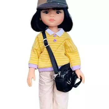 Реквизит для куклы Paola Reina School Crossbag, черный