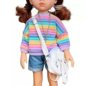 Реквизит для куклы-сумки Paola Reina School Crossbag, белый