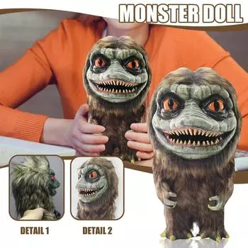 Реквизит для кукол, милые плюшевые игрушки, чучела животных, милые плюшевые игрушки, плюшевые украшения для кукол, подарок для детей и взрослых, домашний декор на день рождения, Рождество B коричневый