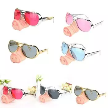 Реквизит для вечеринки в честь Хэллоуина, костюм с большим носом на Хэллоуин, реквизит для фотосессии, украшения для вечеринки, очки, очки для маскировки на Хэллоуин серебряный