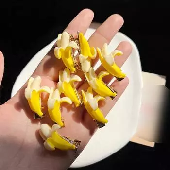 Реквизит Фрукты Женские аксессуары для волос Имитация еды Шпилька Милая боковая заколка Корейский стиль Заколка A-1pcs