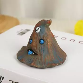 Реквизит Готический Голубоглазый Призрак Украшения Дома Фойе Гостиная Скульптуры из Смолы Украшения Призрак Украшения