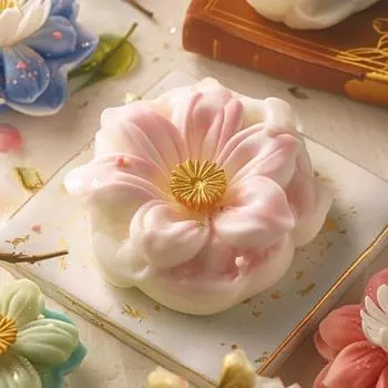 Рельефная силиконовая форма для выпечки в форме сакуры, в форме цветка вишни, форма для выпечки из клейкого риса и бобов, инструменты для украшения торта