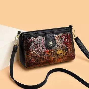 Рельефная сумка, летний стиль, женская, разнообразная, женская, мобильная сумка, через плечо, модная, многофункциональная, сумка-конверт для мам