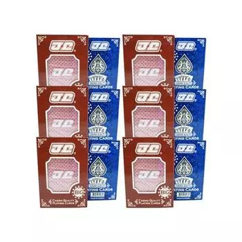 Рельефный пластик JJ Big Jumbo Hold em Card, набор из 2 видов x 6 пенсов, популярная корейская игра