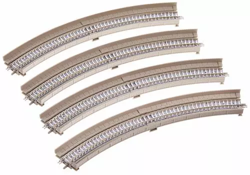 Рельс TOMIX N Gauge PC с виадуком F, набор из 4 шт. 1872 г., принадлежности для моделей железных дорог HC317-45-PC