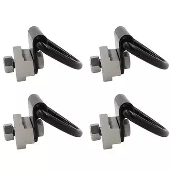 Рельсы для палубы кровати, гайки с Т-образным пазом, резьба 3/8-16, крепежные кольца, гайка с Т-образным пазом из нержавеющей стали, винт для Toyota Tundra Tacoma