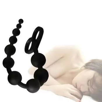 Relax Body Женщины Мягкие Силиконовые Анальные Шарики Анальная Пробка Массажер Простаты Мастурбация Товары Для Взрослых one size