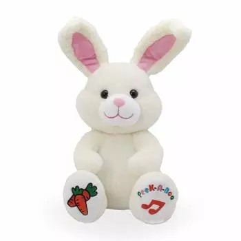 RELAX Friends Peekaboo Bunny плюшевая игрушка говорящая мягкая игрушка [Relax] белый