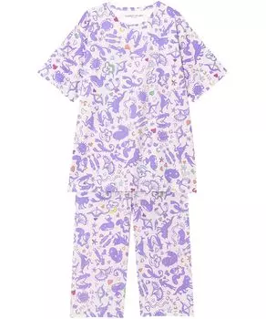 Relax Pajamas Tsumori Chisato Half Sleeve Short Sleeve Eight Quarter Length UDT166 tsumori chisato SLEEP PI [Wacoal & Sleep] Women s