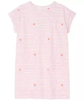 Relax Room Wear Tsumori Chisato Quarter Strong Twisted Tenjiku Cover Arizona Cactus UNT150 Tsumori Chisato PI [Wacoal & Sleep] Dress, Sleeves, 100%