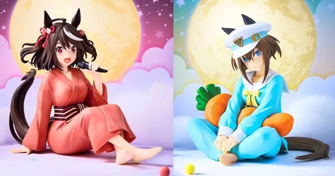 relax time Kitasan Black Chevalgrand Figure Set