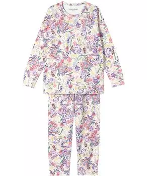 Relax Tsumori Chisato Long Хлопок Теплый UDW457 Tsumori Chisato SLEEP BE [Wacoal & Sleep] Пижама, Рукава, Штаны, 100% (Основной корпус) Женский