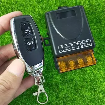 Реле 433 МГц, беспроводной пульт дистанционного управления, переключатель включения света, передатчик