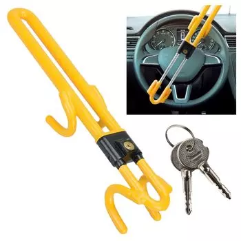 Реле блокировки рулевого управления с предотвращением атак Двойной цвет предупреждения о безопасности Трудно разрушить Универсальность Защита от кражи жёлтый