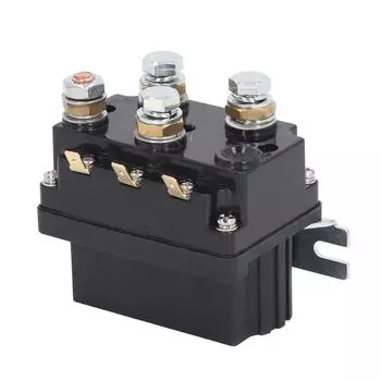 Реле лебедки 12 В 500 А высокой мощности водонепроницаемое реле с низким энергопотреблением для электрической лебедки для Snowmo