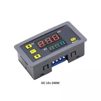 Реле задержки времени Таймер управления переключателем Контроллер Запасные части DC 12V 240W